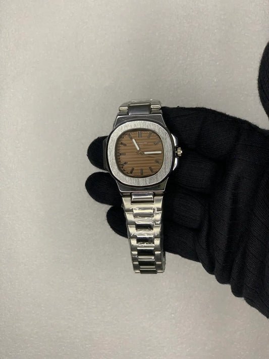 PP Nautilus Heritag Brown Octagonal