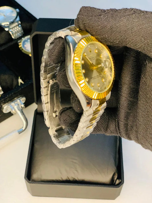 Rolex Datejust Champagne Diamond Dial